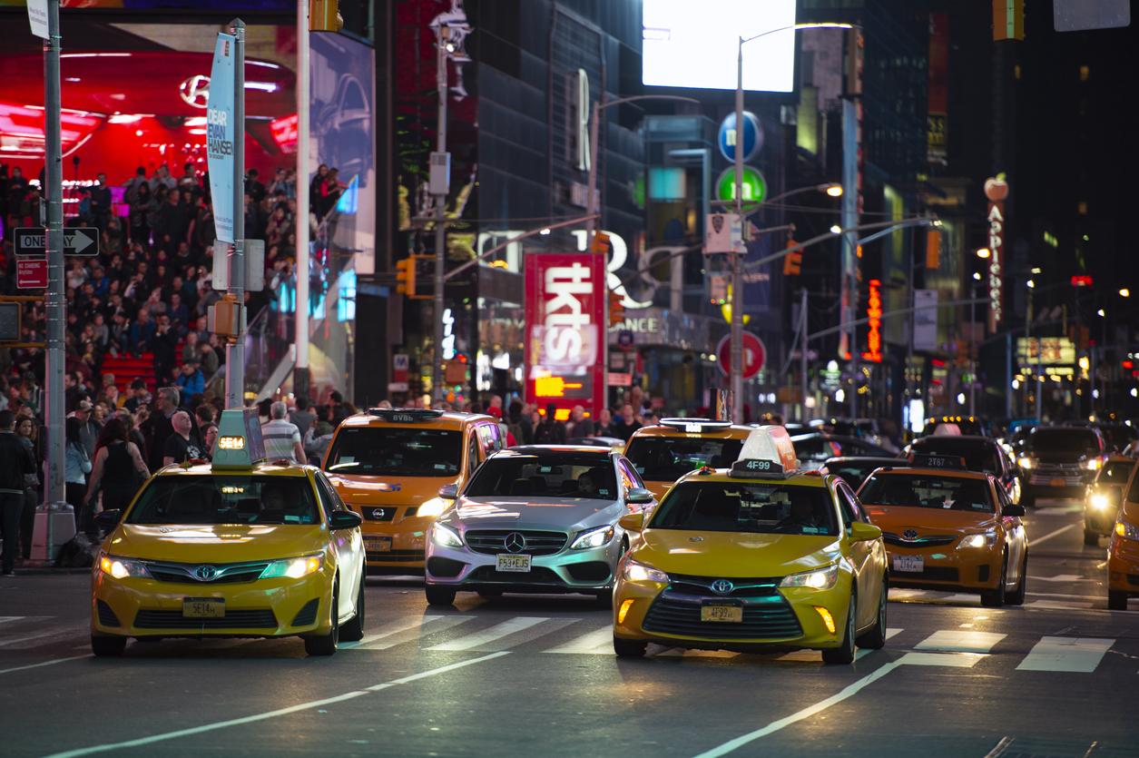 Neujahrswünsche für Taxifahrer